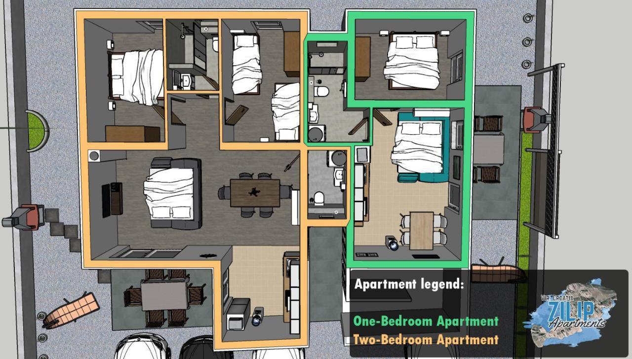 Zilip Apartments Vir Exterior photo